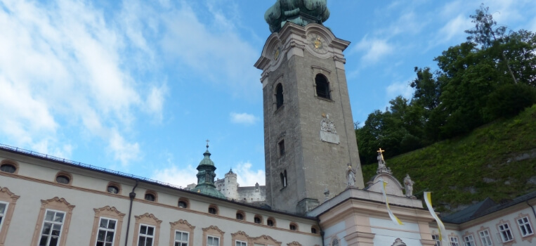 Den gamle bydel i Salzburg